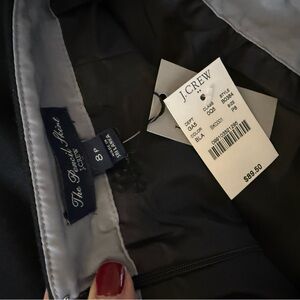 J. Crew Classic Black Pencil Skirt